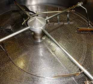 Blick in den Luftkühler