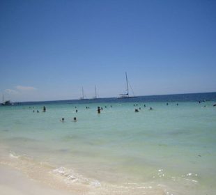 weißer Strand Playa Blanco