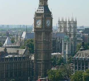 Big Ben visto dal London Eye
