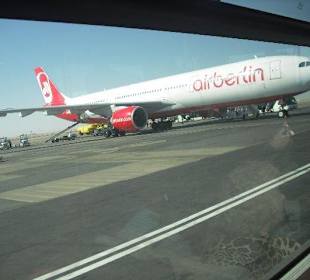 Flugzeug auf dem Rückflug