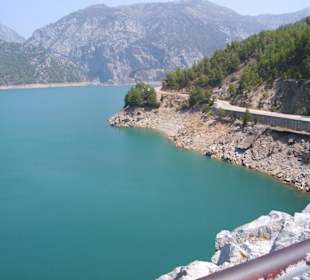Der Stausee im Taurusgebirge