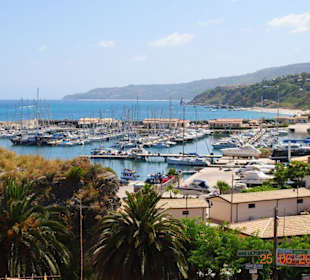 Richtung Hotel, Bild in Tropea Stadt gemacht