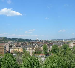 Vista su Roma dall'Aventino