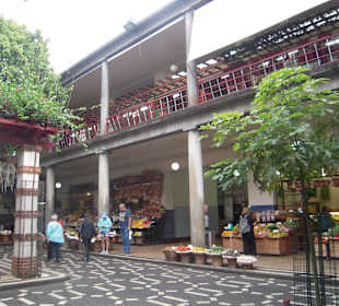 Innenansicht der Markthalle