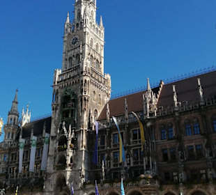 Marienplatz zentraler Platz in der Münchne