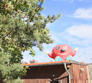 Begrüßung am Parkplatz
