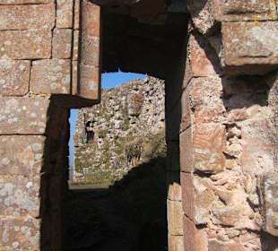 Burgruine NeuscharfeneckWeg nach oben