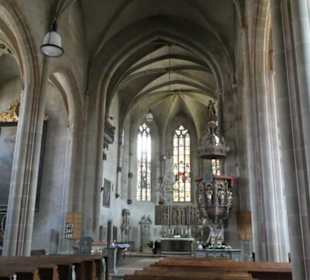 Die evangelische Marienkirche in Königsberg Ufr.