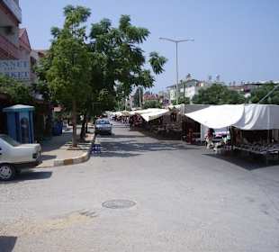 Mittwochsbasar in Side/Kemer