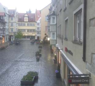 Restaurant Zum Alten Rathaus, Blick vom 1. Stock