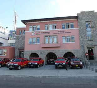 Vorderansicht der 1. Wache von Quito