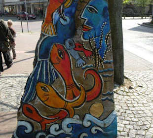 Stein der Fische