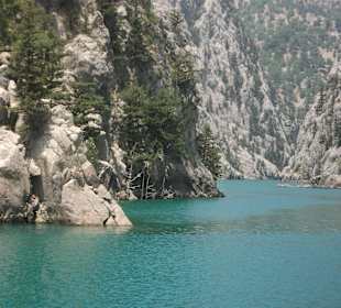 Oymapinar Baraji/ Stausee Green Lake & Green Canyon
