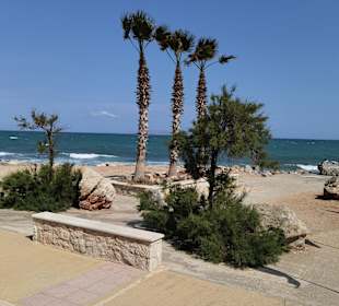Strandpromenade Anissaras