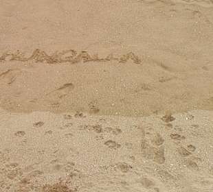 Schöner sauberer Strand 