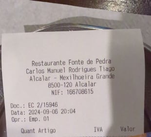 Restaurant fonte de pedra