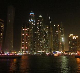 Dubai Marina by night