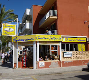 "Christinas Treffpunk" ideal zur Rast!