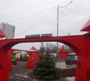 Hier fährt die Eisenbahn im Kreis