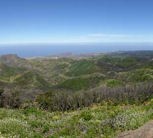 Alto de Garajonay, Aussicht