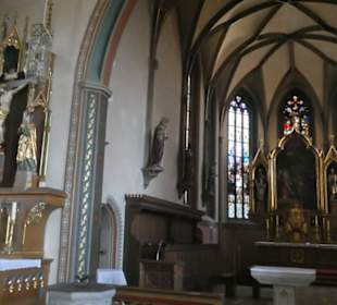 In der Kirche St. Sebastian in Sulzfeld am Main