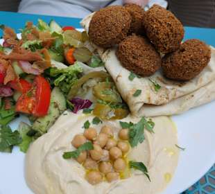 Abendessen bei Cafe Zaytouna (Essen von AKL)