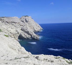 Klippen in Cala Ratjada