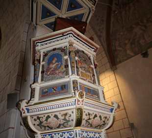 Kanzel aus dem Jahre 1598