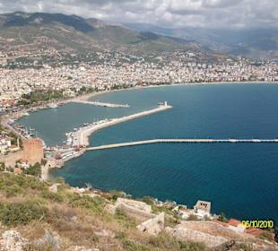 Blick auf Alanya