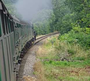 Unter Dampf von Alresford nach Alton