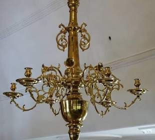 In der historischen Synagoge des Museums