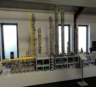 Modell einer Raffinerie