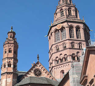 Bei einer Stadtführung durch Mainz
