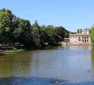 Łazienki królewskie, park