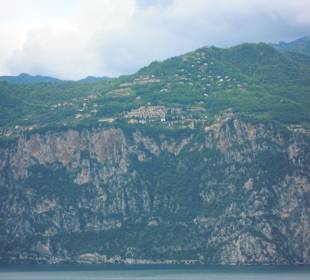 Blick auf Tignale Gardola v. See