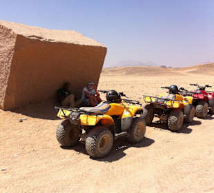 Schatten in der Wüste