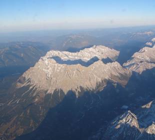 Zugspitze aus 3000m Höhe