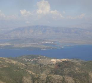 Blick auf Albanien