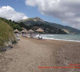 Blick auf den Strand
