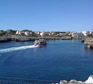 Die Starship in Richtung Cala Marcal