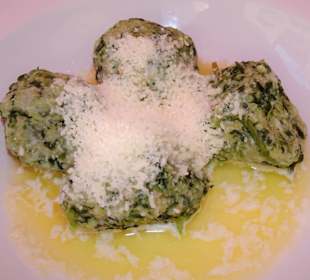 Strangolapreti als Vorspeise