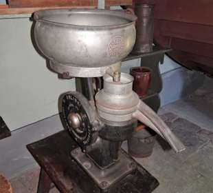 Der Stallbereich im Wohntrakt des Bauernhofes