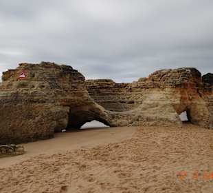 Strand von Olhos d'Agua