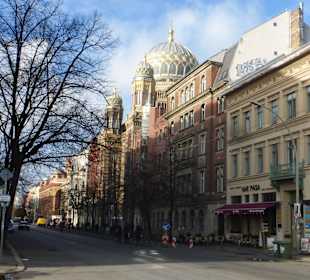 Die Neue Synagoge in Berlin / Oranienburger Straße