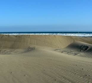 Baaardzo szeroka plażą