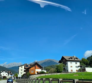 Umleitung z.Plöckenpass Ovaro hindurch