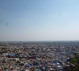 Widok na niebieski Jodhpur