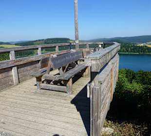 Sinnesweg oberhalb vom Hennesee