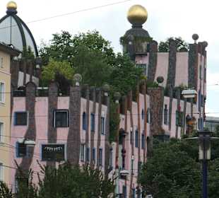 Das Hundertwasserhaus Grüne Zitadelle