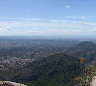 Blick vom Puig de Alaró (825 m)